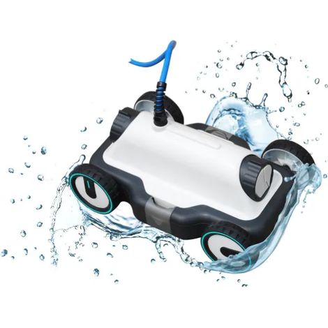 Robot Piscine électrique rechargeable BESTWAY Mia - Blanc