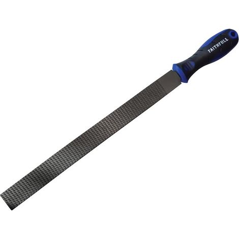 Faithfull RVDF0012 Handled Flat Wood Rasp 300mm (12in) FAIFIWR12