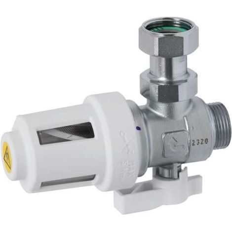 Filtergerät mit Magnet zur Montage unter dem Caleffi XS-Kessel (1/8)