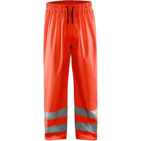 Pantalon pluie blaklader high vis level 1 imperméable coupe-vent (1/4)