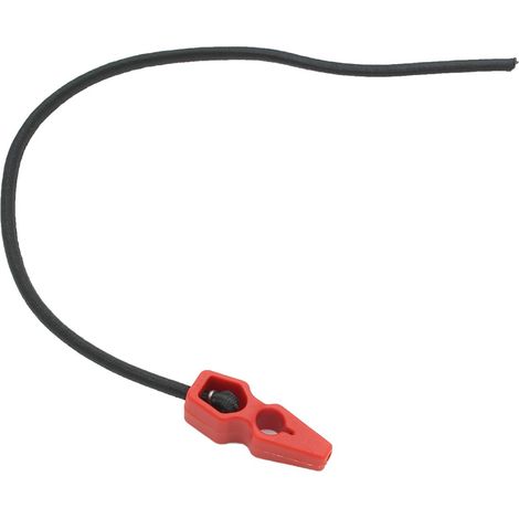 Linxor – Lot de 10 tendeurs sandows élastiques auto-coinceurs 40 cm – Câble en polypropylène noir – Résistants aux U.V. – Charge maximale 5 kg (1/2)
