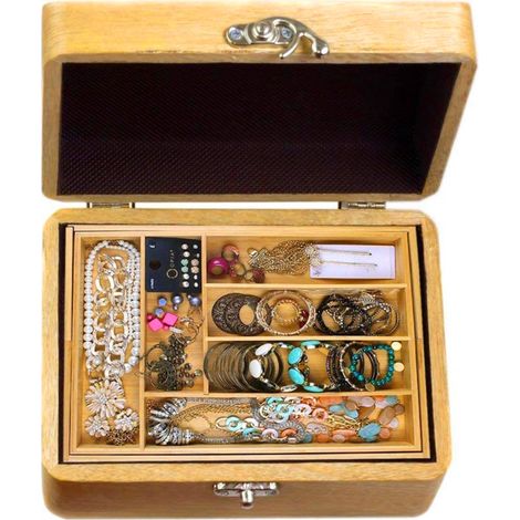 Portaposate Cassetto, Regolabile, Divisore in Bambù Salvaspazio, 6 - 8 Scomparti, Organizer Cucina,43-50455cm (1/5)