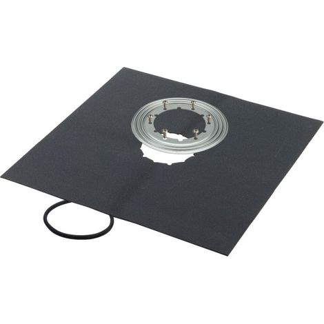 Viega bride de serrage 4948,31 acier inoxydable avec EPDM géomembrane 500x500mm