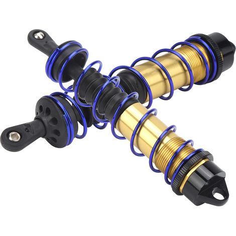 Amortisseurs arrière en aluminium doré pour modèles RC 1/8, pièces tuning universelles voiture et camion (1/5)