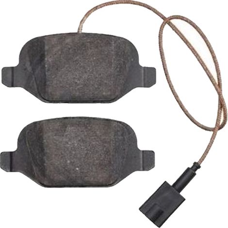 KIT PASTIGLIE FRENO POSTERIORI compatibile con FIAT 500 (312) / PASTIGLIE FRENANTI AUTO OEM FDB4321 FDB1324 , / SOSTITUZIONE DIRETTA / BASSA POLVERE / SILENZIOSO