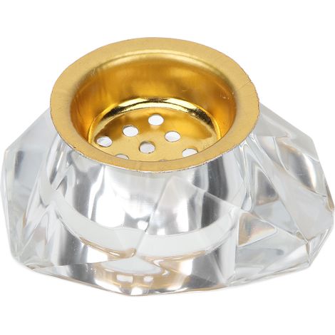 Porte-encens en Résine Cœur pour Bougie, Décoration de Table pour Salon et Chambre (1/5)