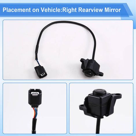 36580T6ZA01 is a right-side rearview camera for Honda Ridgeline RTL-T. (1/5)
