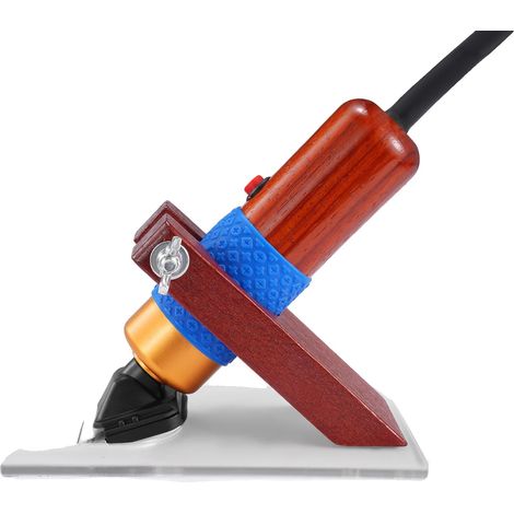 Ciseaux Électriques, Vitesse Réglable, Design Durable, Orange/Noir (1/2)