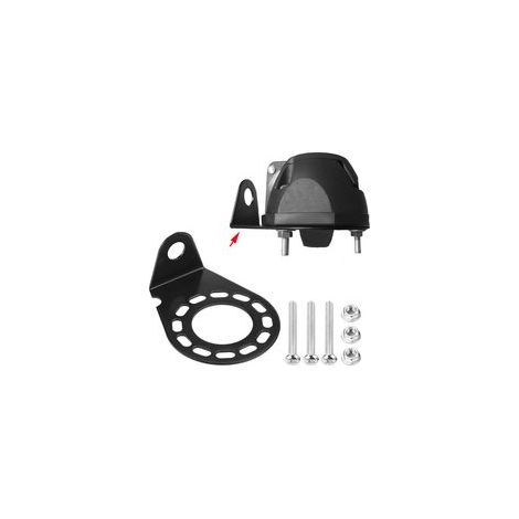 Accessoires pour remorque, support de montage métallique pour prise de connecteur de remorque de caravane à 7 et 13 broches