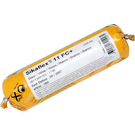 Sikaflex-11FC Purform whit.C40 /20 UP300 adhesivo multiusos y sellador de juntas elástico , 1 unidad 300ml, Blanco (1/3)