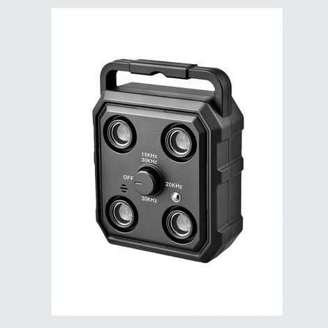 Collare Antiabbaio Ricaricabile USB – Tecnologia Quad-Core a Onde Sonore, Rilevamento Intelligente – Plastica Resistente e Leggera, Design Moderno – Ideale per Cani di Taglia Media e Grande (1/5)