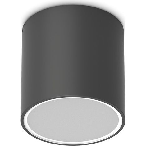Ideal Lux TECHO Spot encastrable extérieur en saillie de 15,3 cm noir IP54