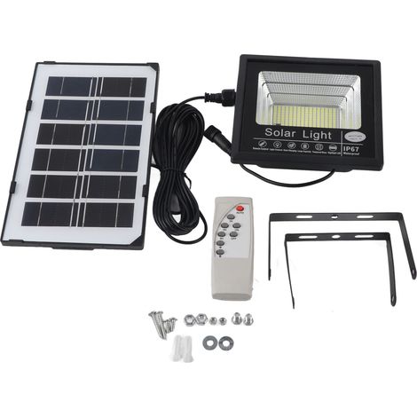murale solaire 100 LED haute luminosité 50 W étanche pour (1/3)