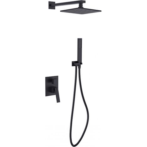 Set doccia a incasso Besco Aspira II nero (1/3)