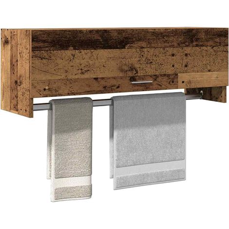 Kleiderschrank Altholz-Optik 100x32,5x35 cm Holzwerkstoff