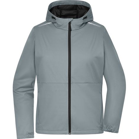 James & Nicholson Sport-Softshelljacke Damen JN1393 Gr. M space-grey