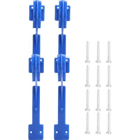 Plastic pool hanger hook for telescoping vacuum fly poles (1/5)