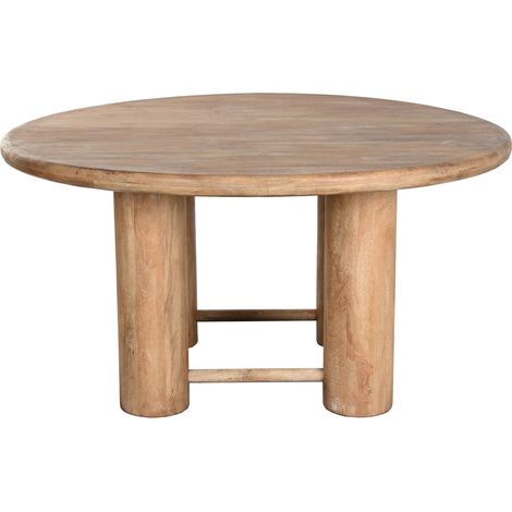 Mesa Redonda Comedor Mango 150X150X78,7 Marron (1/5)