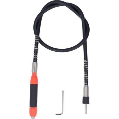 Arbre Flexible - Mandrin Extension 3 mm - Pour Gravure Meulage Polissage - Compatible Outils Rotatifs - Lot de 1 (1/4)