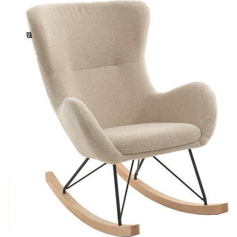 Fauteuil d'allaitement à bascule Vipack Rocky Beige (1/3)