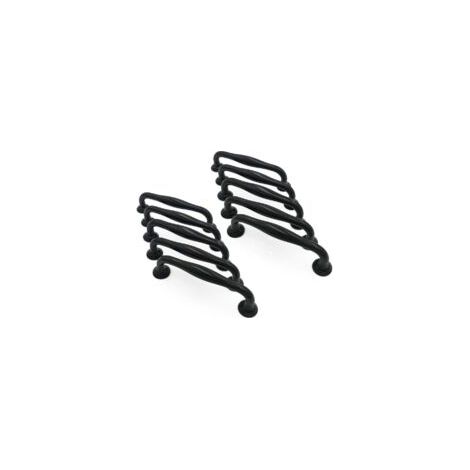 10 tiradores para puertas de armarios de cocina y pomos para cajones, tiradores para cajones de armarios, tiradores para muebles de dormitorio, espaciado entre orificios de 96 mm - Crezuo (1/4)