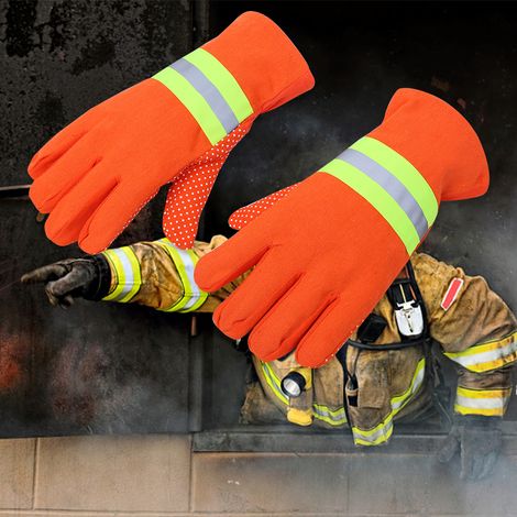 DA-075 Gants résistants à la chaleur Pompier Feu Antistatique Isolé (1/5)