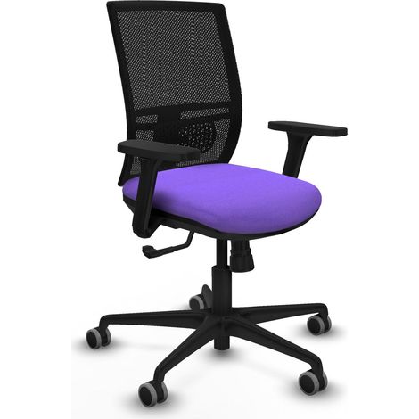 Chaise de bureau piqueras y crespo Yunquera noir ergonomique (1/2)