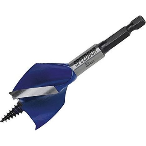 IRWIN Blue Groove 6X Stubby Wood Bit 32 X 100Mm
