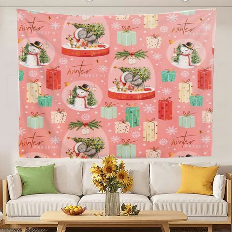 Tapisserie murale extra large, tapisserie murale esthétique pour chambre à coucher, décoration murale pour chambre à coucher, maison ou dortoir 150x130cm (1/5)