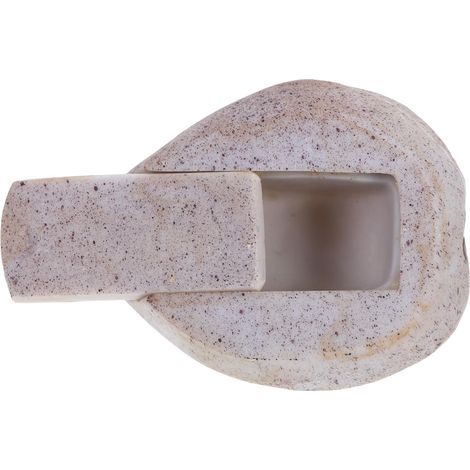Boîte à Clés Pierre Réaliste en Résine pour Intérieur et Extérieur, Cachette Décorative Étanche pour Ranger Clés et Petits Objets, pour Maison et Bureau
