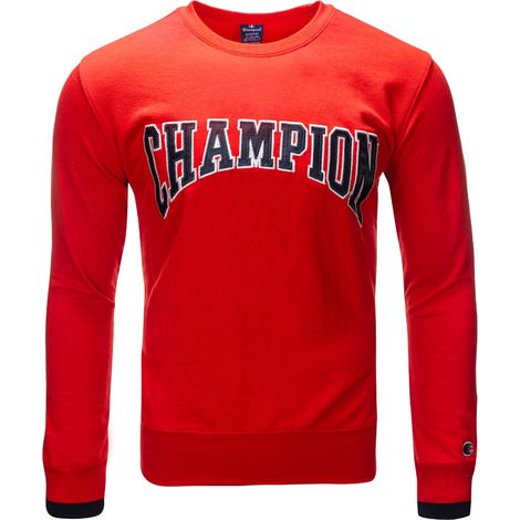Felpa da uomo Champion rossa 215748-S21-RS011 XL (1/5)