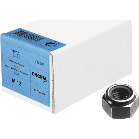 E-NORMpro DIN 985 galZn M3 KP (1/3)