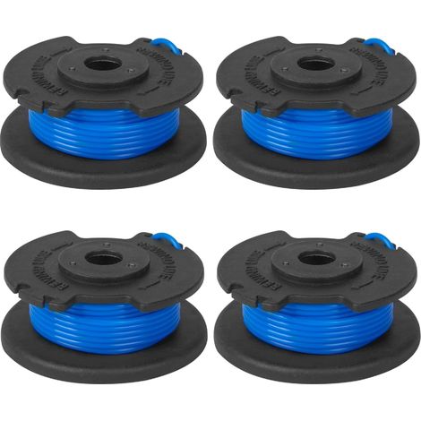 RHG Bobine Fil pour Ryobi One+ RAC124 AC14RL3A OLT1823 1832 RLT1825 1830 18V 24V 40V Pièces de Rechange Coupe Bordure (4 pièces)