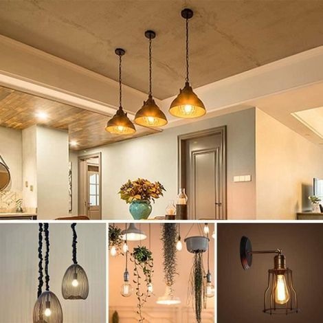 Ampoule LED - E27 - Blanc Chaud - Vintage - 3 Pièces (1/4)