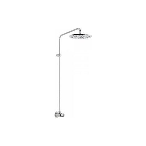 Douche extérieure chromée pour jardin et piscine – Installation facile – 1299601 – Tres Grifería