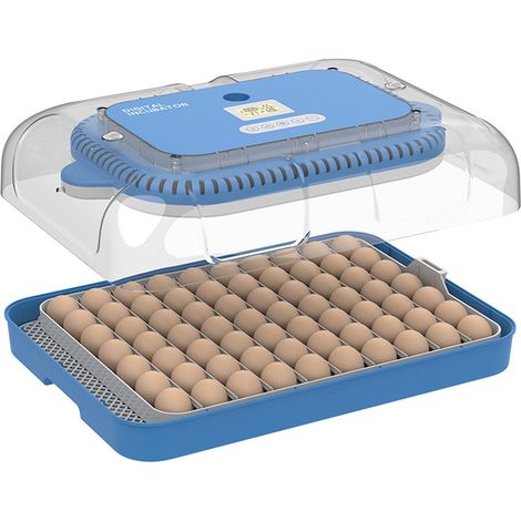 Incubateur Automatique pour 70 Œufs - Contrôle de Température et Humidité - Rotation Auto - LED et Candler - Adaptateur US 110V (1/4)