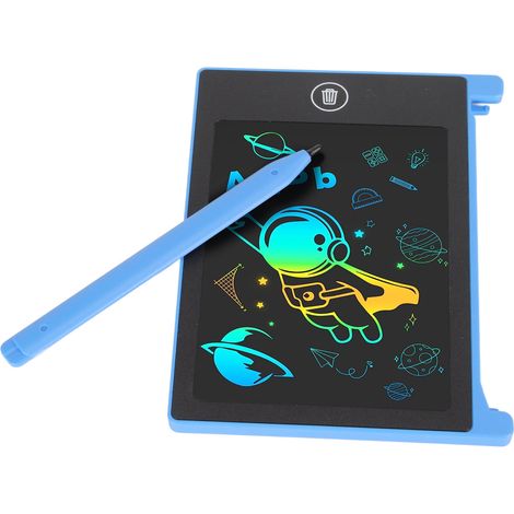 Mini tablette d'écriture LCD étanche 4,5 pouces, effaçable et réutilisable, tableau à dessin électronique pour enfants de 3 à 6 ans