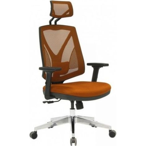 Fauteuil de bureau en cuir Bella (1/4)
