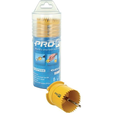 Scie-cloche CleanCut D.68mm, profondeur de coupe 52mm, acier HSS, manchon hexagonal (1/2)