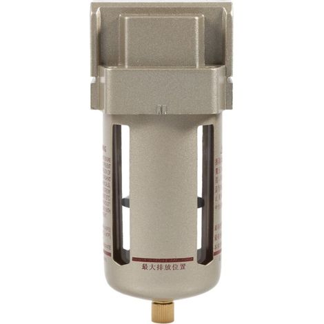 Jeffergarden Filtre à air comprimé 1/2 '' Compresseur Séparateur d'humidité Trap Nettoyant Filtre à air Accessoires Compresseur Extraction d'Impureté Protection Equipement d'air Comprimé 170 70 68 m-D
