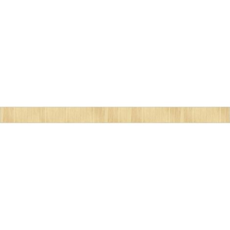 Tapis de sol，Tapis rectangulaire naturel clair 70x1000 cm bambou CFW111012 (1/5)