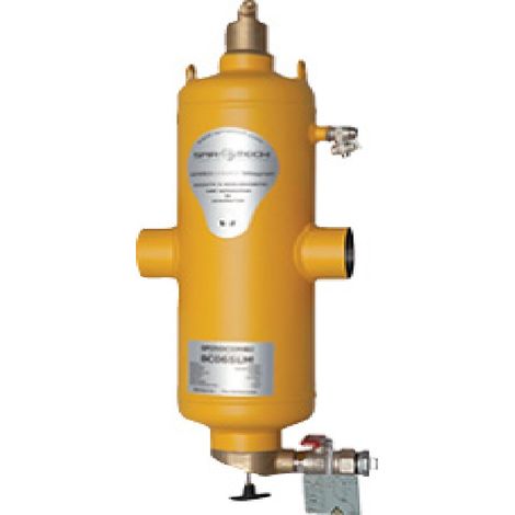 SpiroCombi DN150 PN16 Schweißstutzen Luft u. Schlammabscheider Stahl Magnet - 7738335511 von Buderus