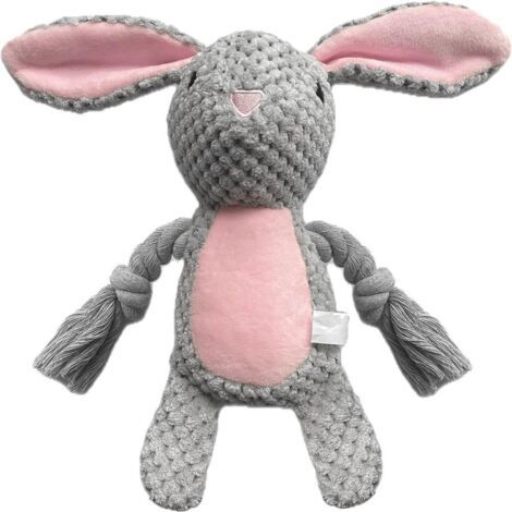 Squeaky lapin chien jouet, mâche sûre, petite taille, polyvalent et pratique, pour un usage quotidien (1/5)