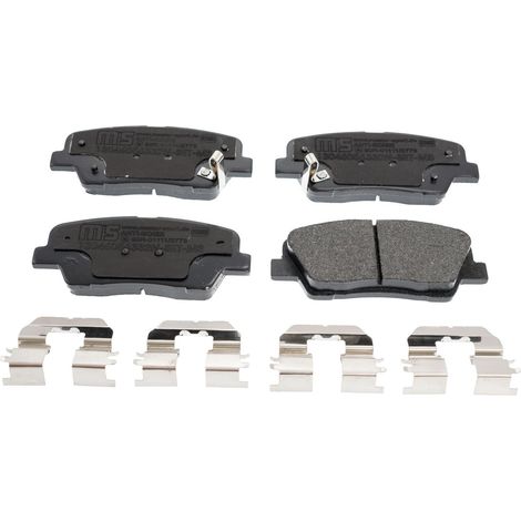 PASTILLAS DE FRENO "MS" PREMIUM TRASERAS HYUNDAI GRAND SANTA FÉ, SANTA FÉ II, SANTA FÉ III, KIA SORENTO II (1/2)