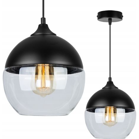 LÁMPARA DE TECHO COLGANTE, PLAFÓN DE CRISTAL, LÁMPARA LED