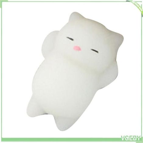 Jouet à presser - FAFEICY - Chat - Anti-stress - PVC - Portable 4x3x3 cm (1/5)