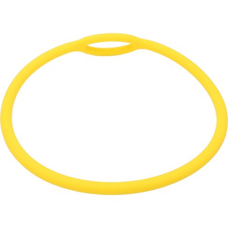 Collier Porte-Détendeur en Silicone pour Plongée sous-marine, Accessoire de Plongée Jaune 62 cm