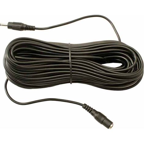 20m DC Power Extension Cable 1.3mm / 3.5mm Jack