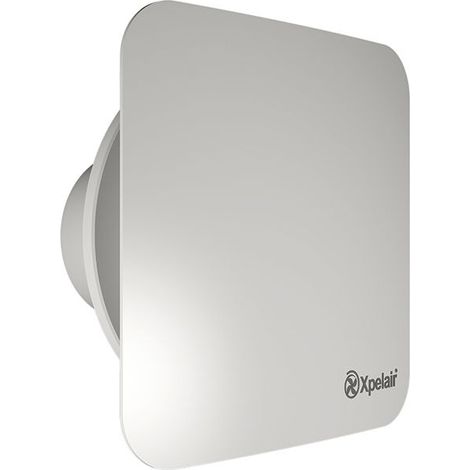 Xpelair C6PS Simply Silent Contour 6/150mm Square Extractor Fan with Pullcord