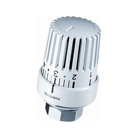 OV Thermostat Uni LH con posición cero, blanco